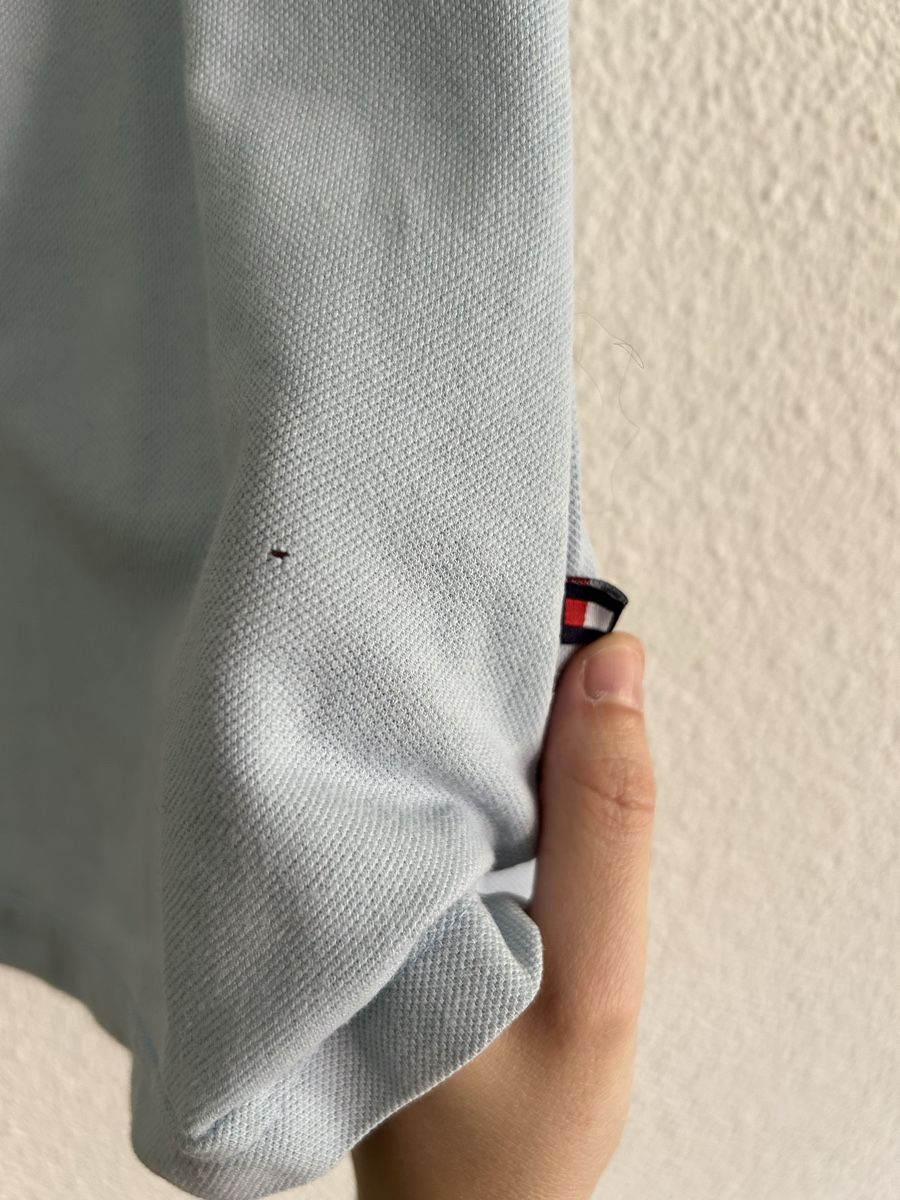 Tommy Hilfiger Magliette Polo: Polo Tommy Hilfiger bleu clair, taille M – Usato da Morges venduto da cat_6cm9 1