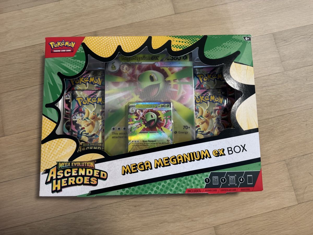 Pokémon Carte collezionabili: Ascended Heroes Mega Meganium EX Box EN – Nuovo e nell'imballaggio originale da Effretikon venduto da Kai_H