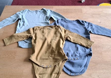 Next Langarm Bodys, Grösse 80/ 9-12 M