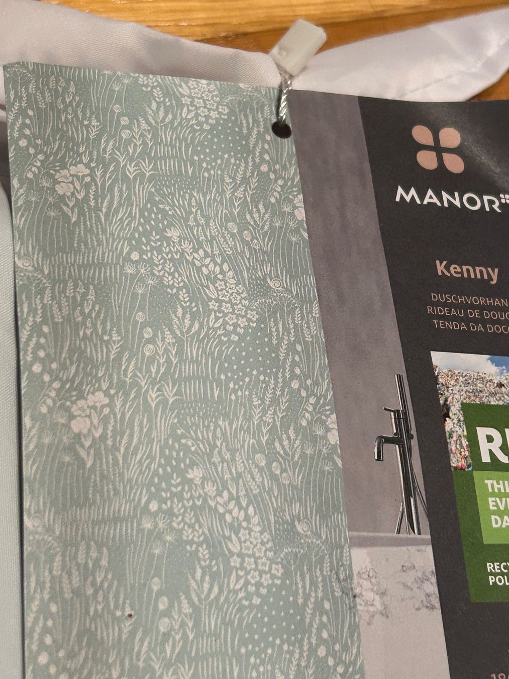 Tende: Duschvorhang 180x180cm Polyester von Manor – Nuovo e nell'imballaggio originale da Genève venduto da sunandwind 1