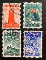 Niederlande, Life Boat Service (1933), 4 Werte #