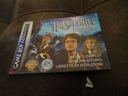 Anleitung zu Harry Potter Prisoner Azkaban GAMEBOY COLOR