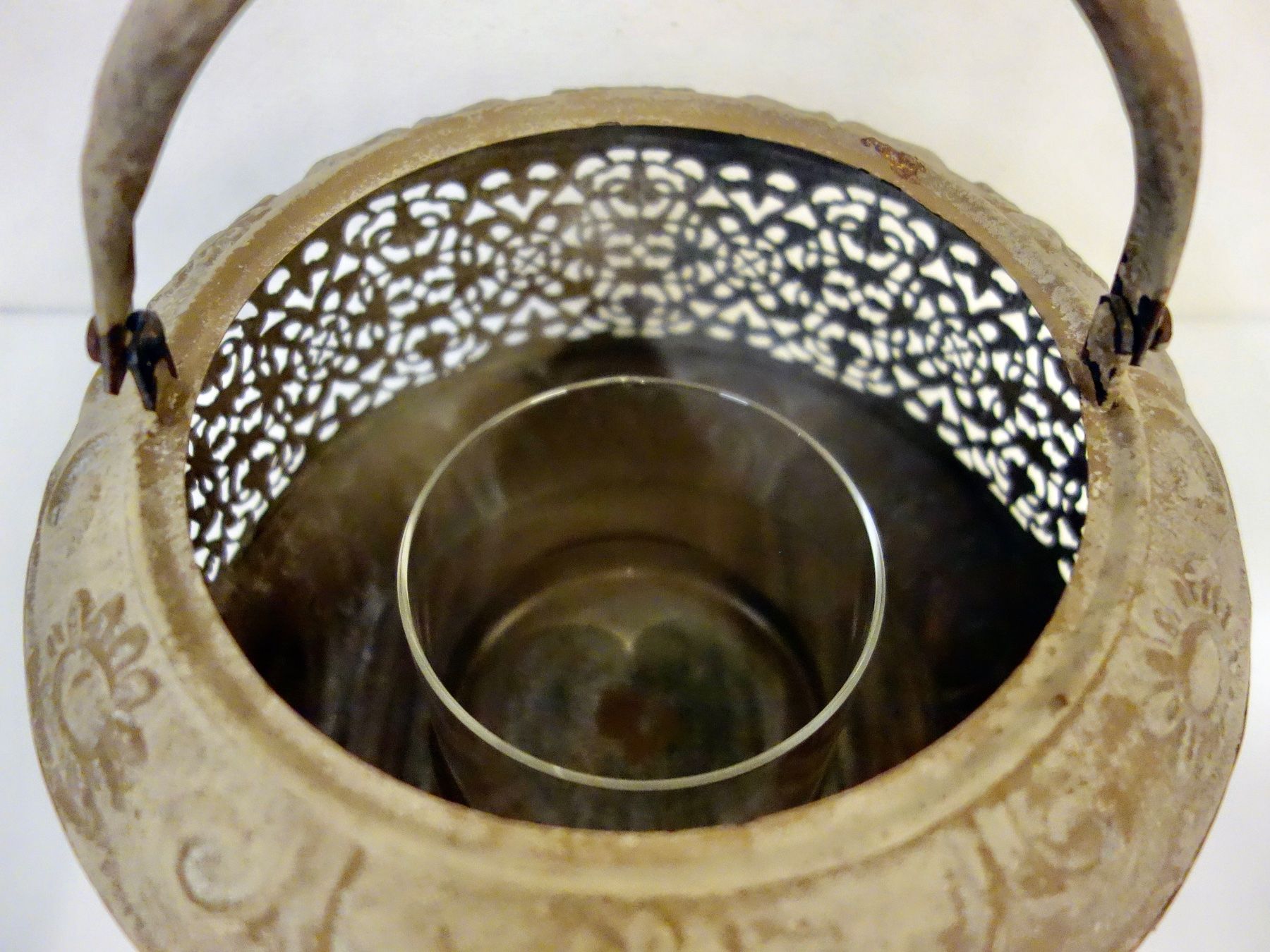 Lanterne: Windlicht aus Metall Laterne – Usato da Kerzers venduto da zimmergruen 9