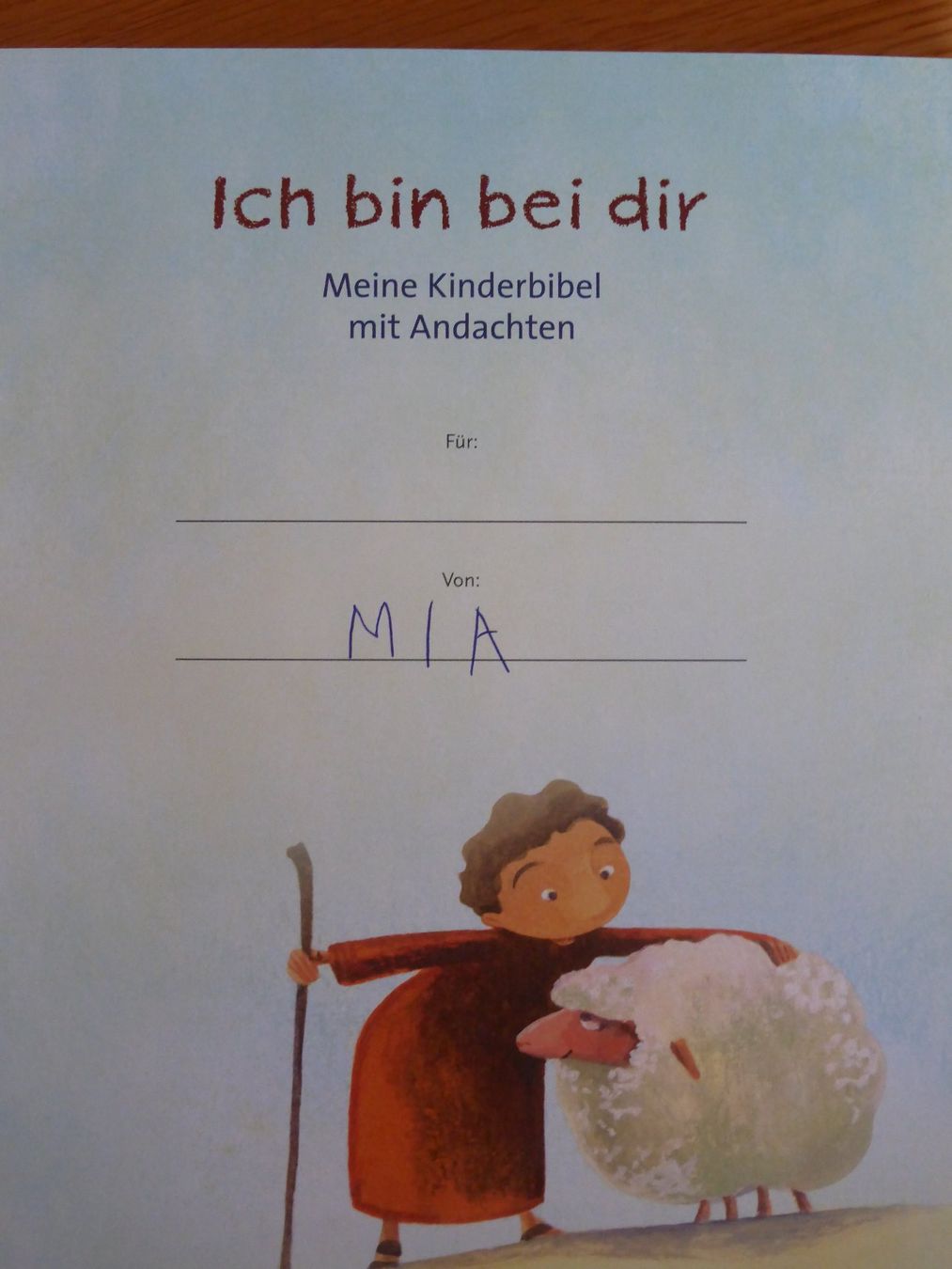 Livres: Kinderbibel 'Ich bin bei dir' von Sarah Young – D'occasion à Kefikon TG par sandragruen 2