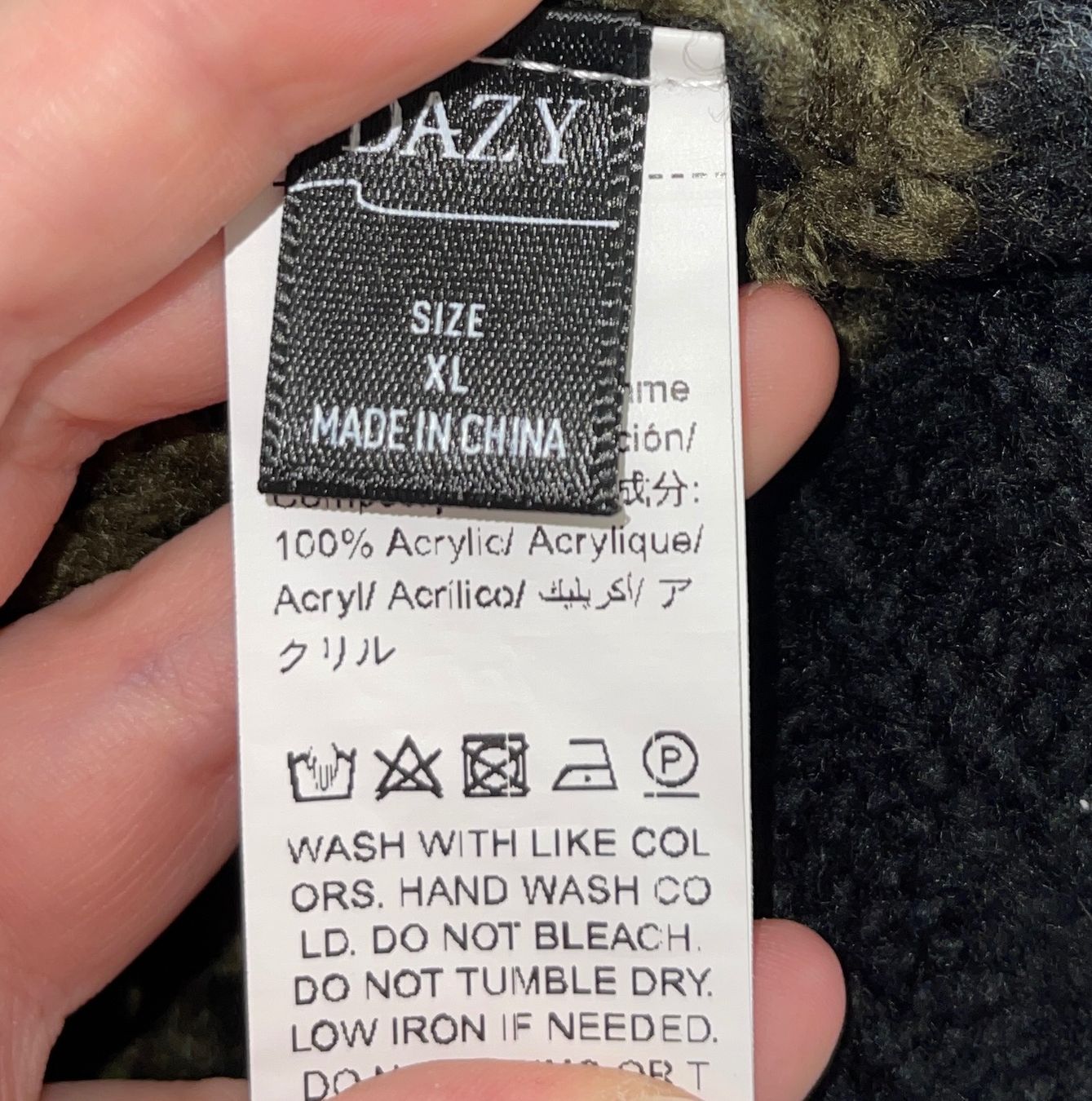Shein Pullover & Sweatshirts: Strickpullover grün/ schwarz, Grösse XL – Neu (gemäss Beschreibung) aus Rapperswil SG von Letas_closet 4