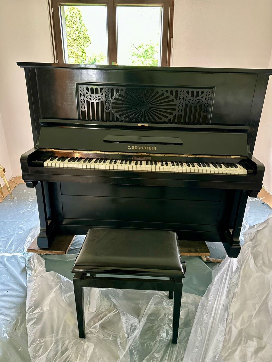 Strumenti musicali: Bechstein Klavier, gut erhaten, Schwarz – Usato da Vogelsang AG venduto da urhida 3