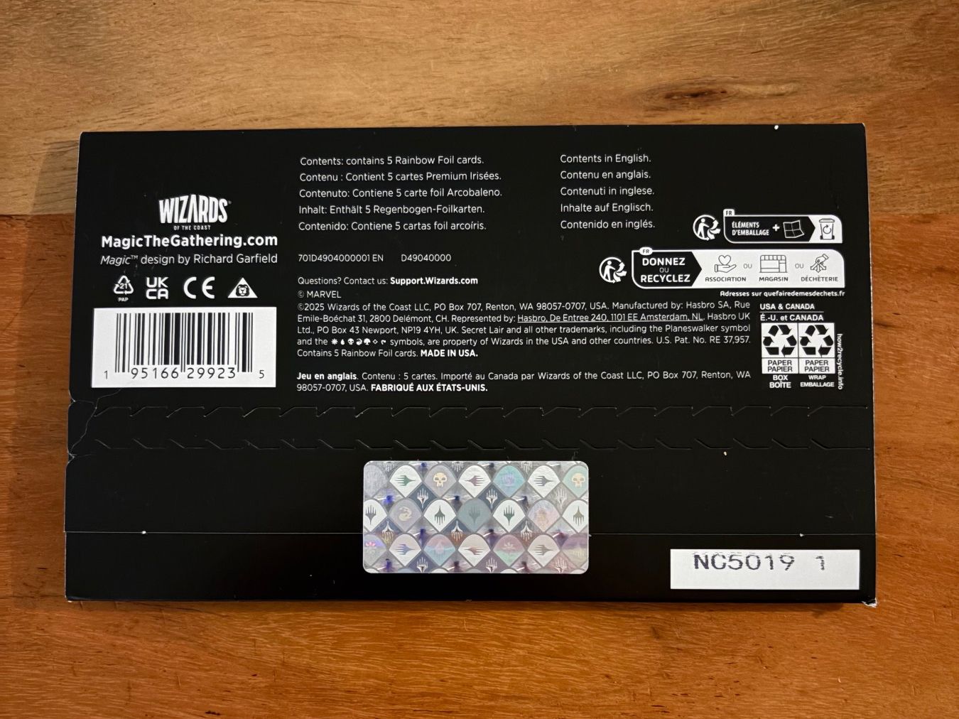 Magic The Gathering Carte collezionabili: MTG Secret Lair Deadpool Rainbow Foil – Nuovo e nell'imballaggio originale da Gersau venduto da kat_5kz9 1