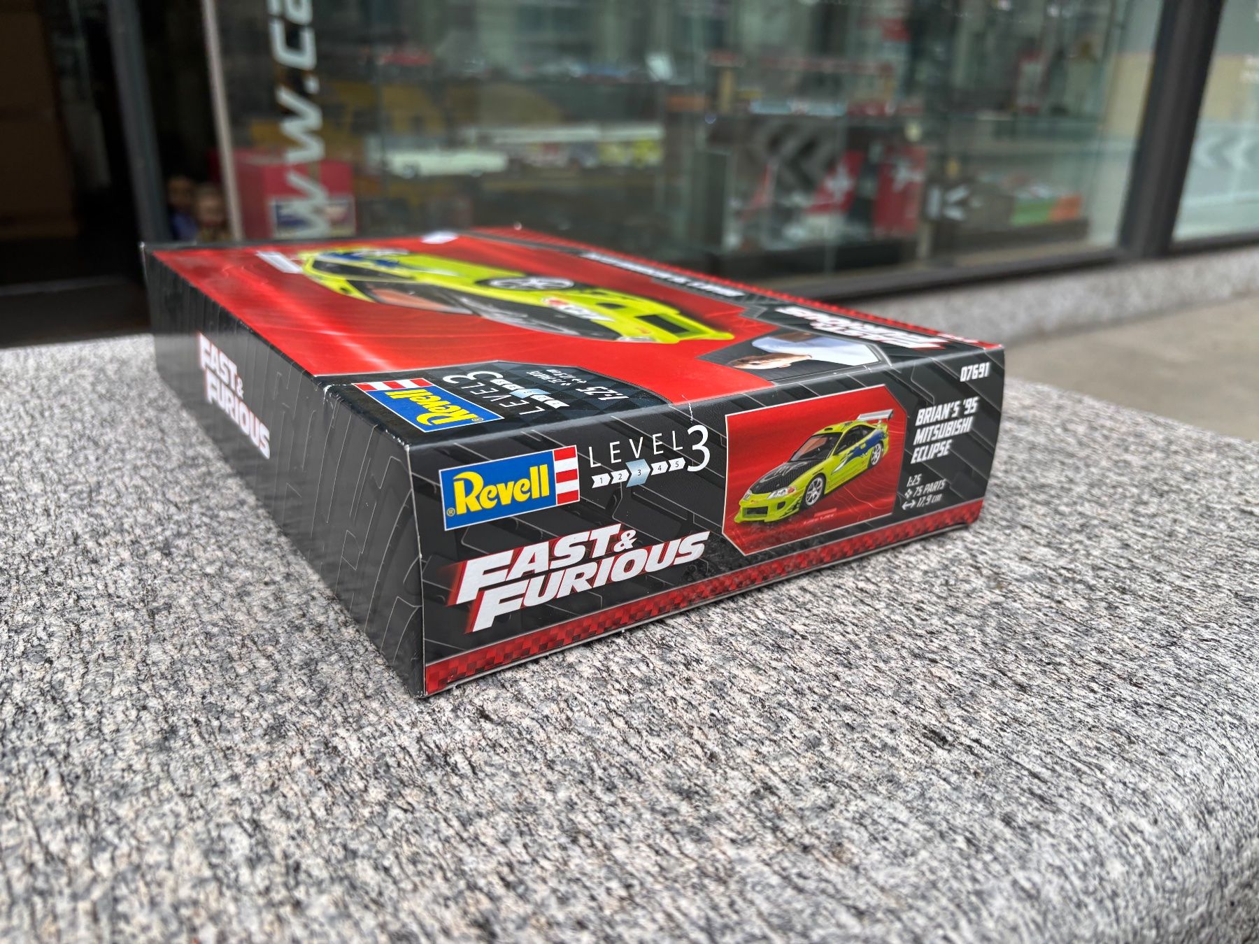 Italeri Modellini d'auto: Revell 1:24 Fast & Furious Brian Eclipse – Nuovo e nell'imballaggio originale da Chiasso venduto da Carrara-Modellismo 1