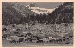 Lötschen, Gletscheralp und Tschingelhorn, um 1920