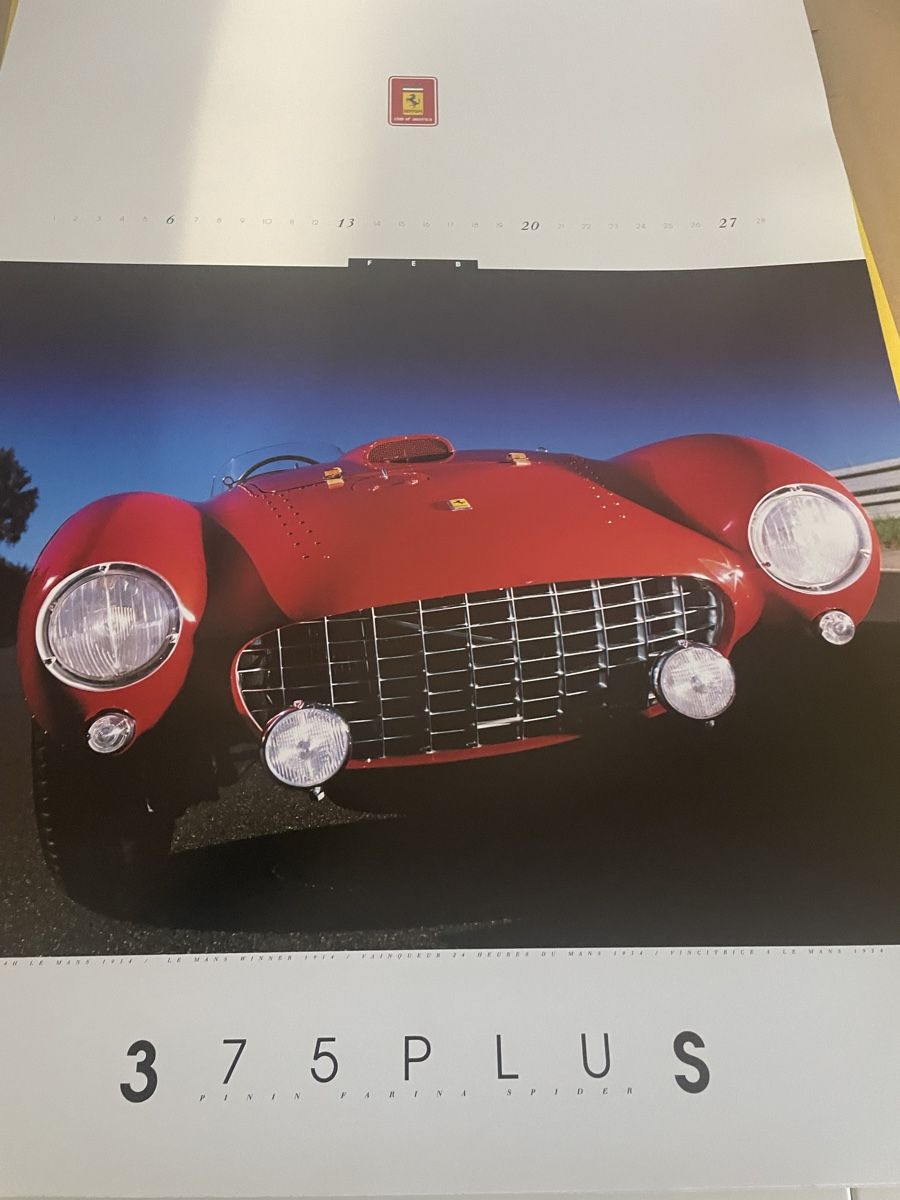 Ferrari Kalender: Ferrari Jubiläums Kalender 1985 – Neu (gemäss Beschreibung) aus Birrwil von Memme0 5