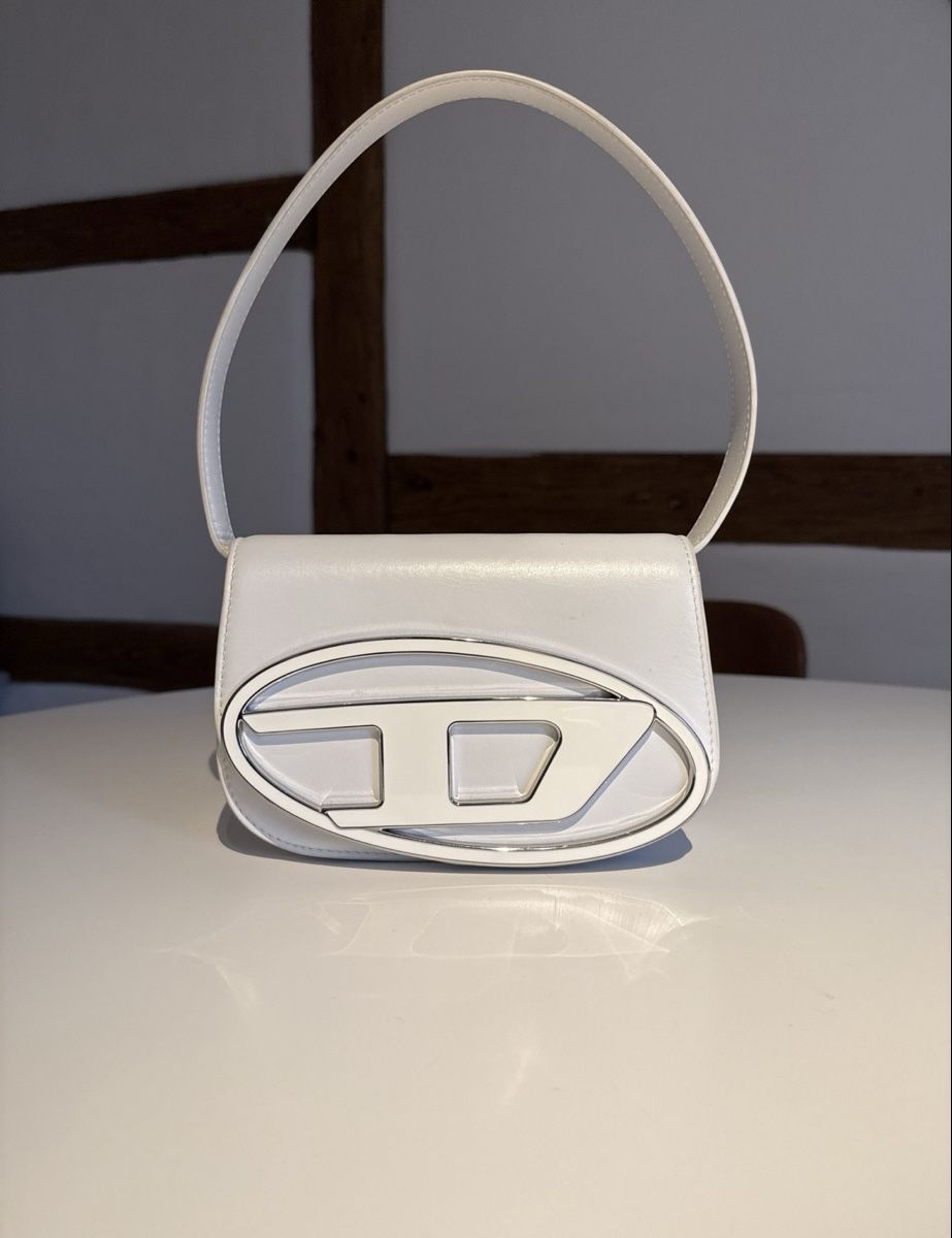Diesel Borse da donna: Diesel White Leather Bag – Usato da Cham venduto da kat_m7zg
