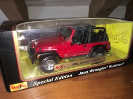 Jeep Wrangler Rubicon 1/18 no Greenlight no ERTL