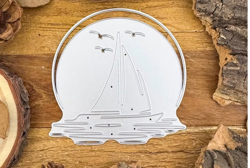 Sciablone: Neue Stanzschablone  Segelschiff – Nuovo e nell'imballaggio originale da Effretikon venduto da wenuss 1