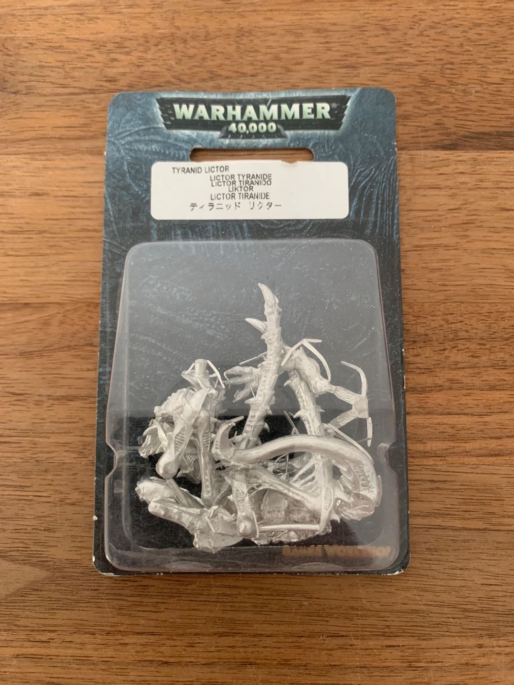 Statuette: Warhammer 40000 Tyraniden Liktor NEU – Nuovo e nell'imballaggio originale da Winterthur venduto da Compiorg