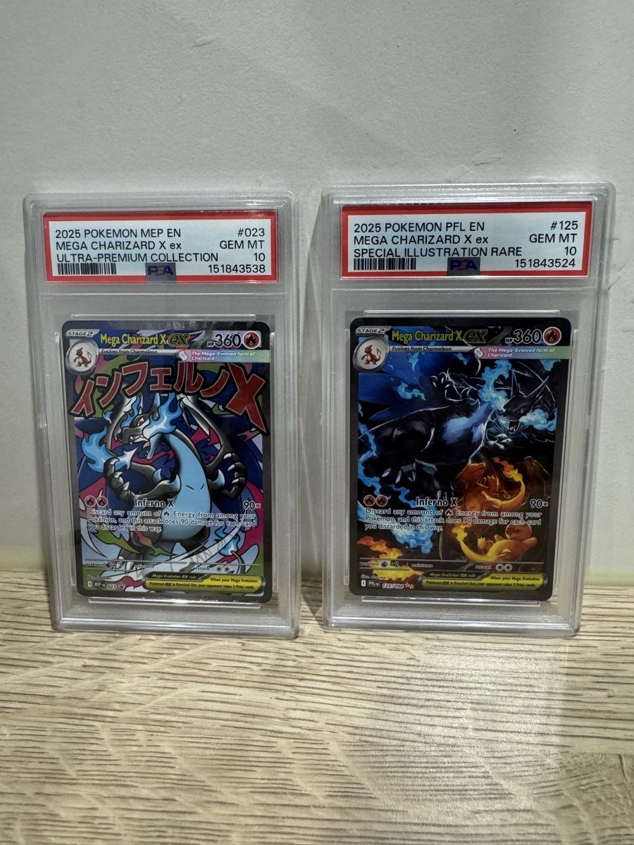 Pokémon Carte collezionabili: Pokemon Mega Charizard X PSA 10 Set 2 Stück – Nuovo (secondo la descrizione) da Sugiez venduto da Abe98