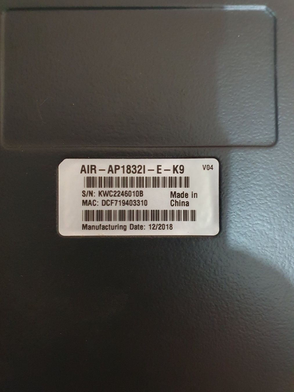 Cisco Modems & Router: Cisco AIR-AP1832i-E-K9 Access Point WLAN – Neu (gemäss Beschreibung) aus Zürich von eymen20 2