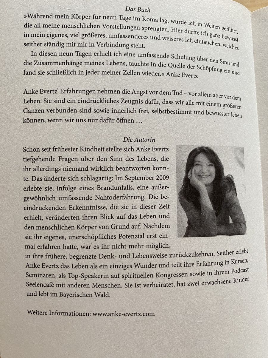 Libri: Neun Tage Unendlichkeit - Anke Evertz – Usato da Schwarzenburg venduto da Michellu 4