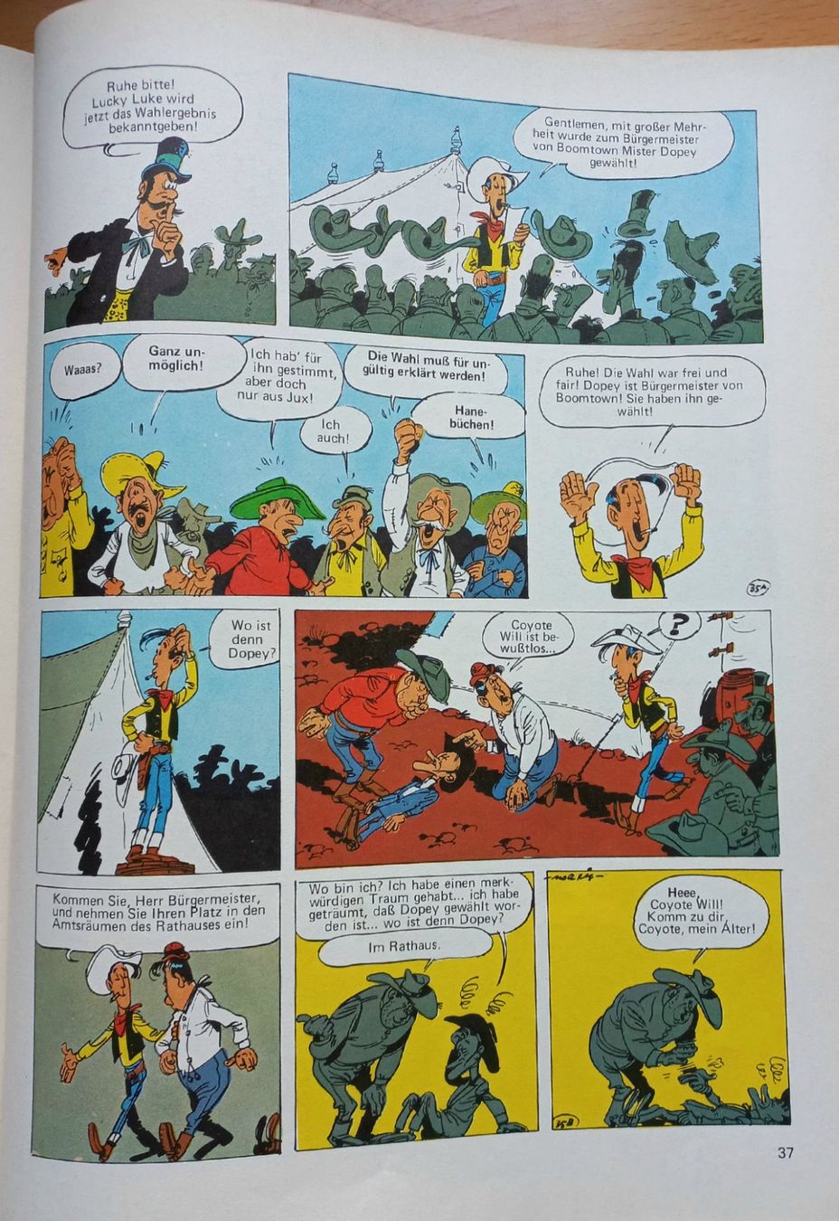 Fumetti: Comic - Lucky Luke 24 - ...gegen Joss Jamon – Usato da Niederuzwil venduto da lubimaja 3