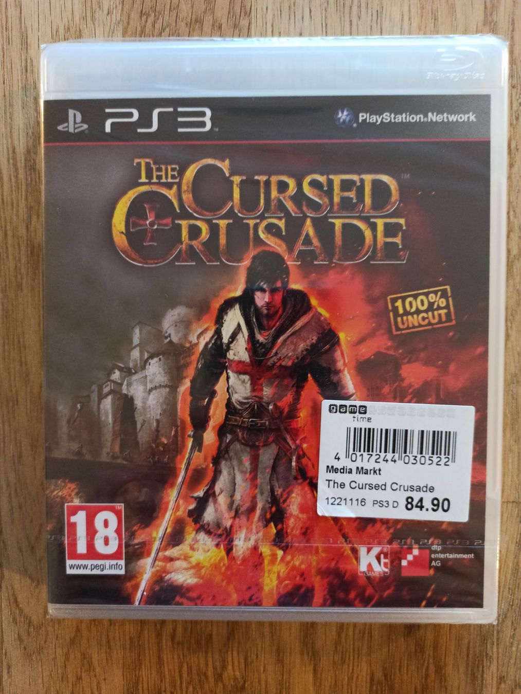 Giochi: The Cursed Crusade PS3 Neu & Sealed – Nuovo e nell'imballaggio originale da Oberweningen venduto da mar_87mx