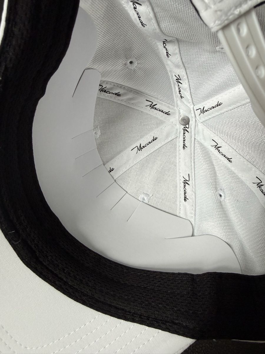 Copricapi, berretti & cappellini: Macade Golf Cap White - New! – Nuovo e nell'imballaggio originale da Horgen venduto da thesilverarrow 3