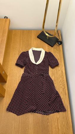 Romantisches Kleid Seide klassisch Ba&Sh Loro Sandro MARA