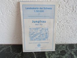 Jungfrau Landeskarte Blatt 264 1:50000               (Nr.15)