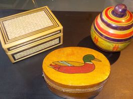 dekorative Schachteli, 3 Stück (4)