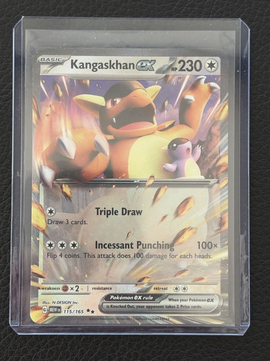 Pokémon Sammelbilder & Trading cards: Kangaskhan ex 115/165 – Gebraucht aus Hettlingen von SanCor7206 1