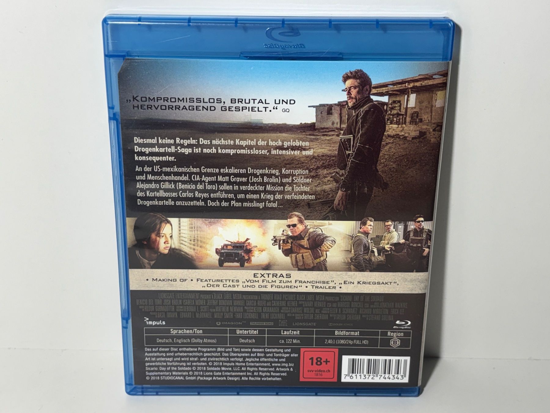 Tous les DVDs: Sicario 1&2 Blu Ray – D'occasion à Wilderswil par Sstriker 5