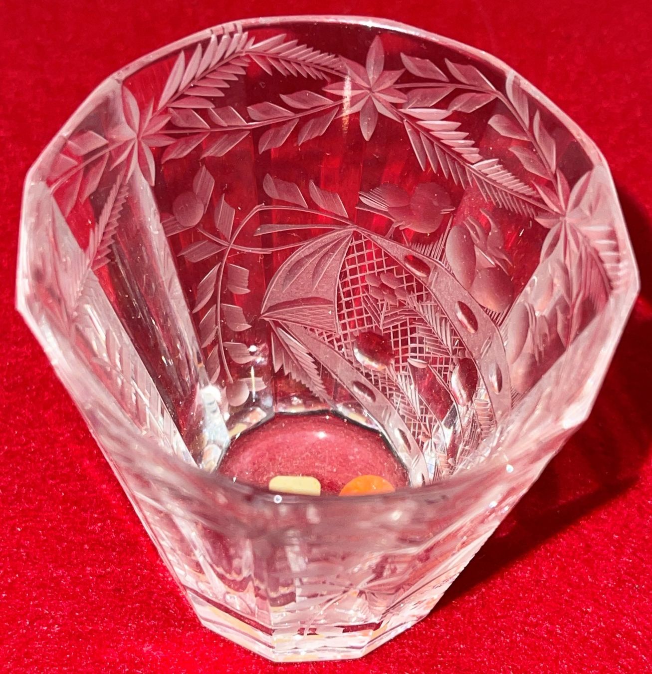 Bicchieri: Trinkglas mit 12 Ecken aus Kristallglas – Nuovo (secondo la descrizione) da Lutzenberg venduto da Truhe 1