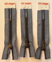 3 X REISSVERSCHLÜSSE RIRI 8CM NEU