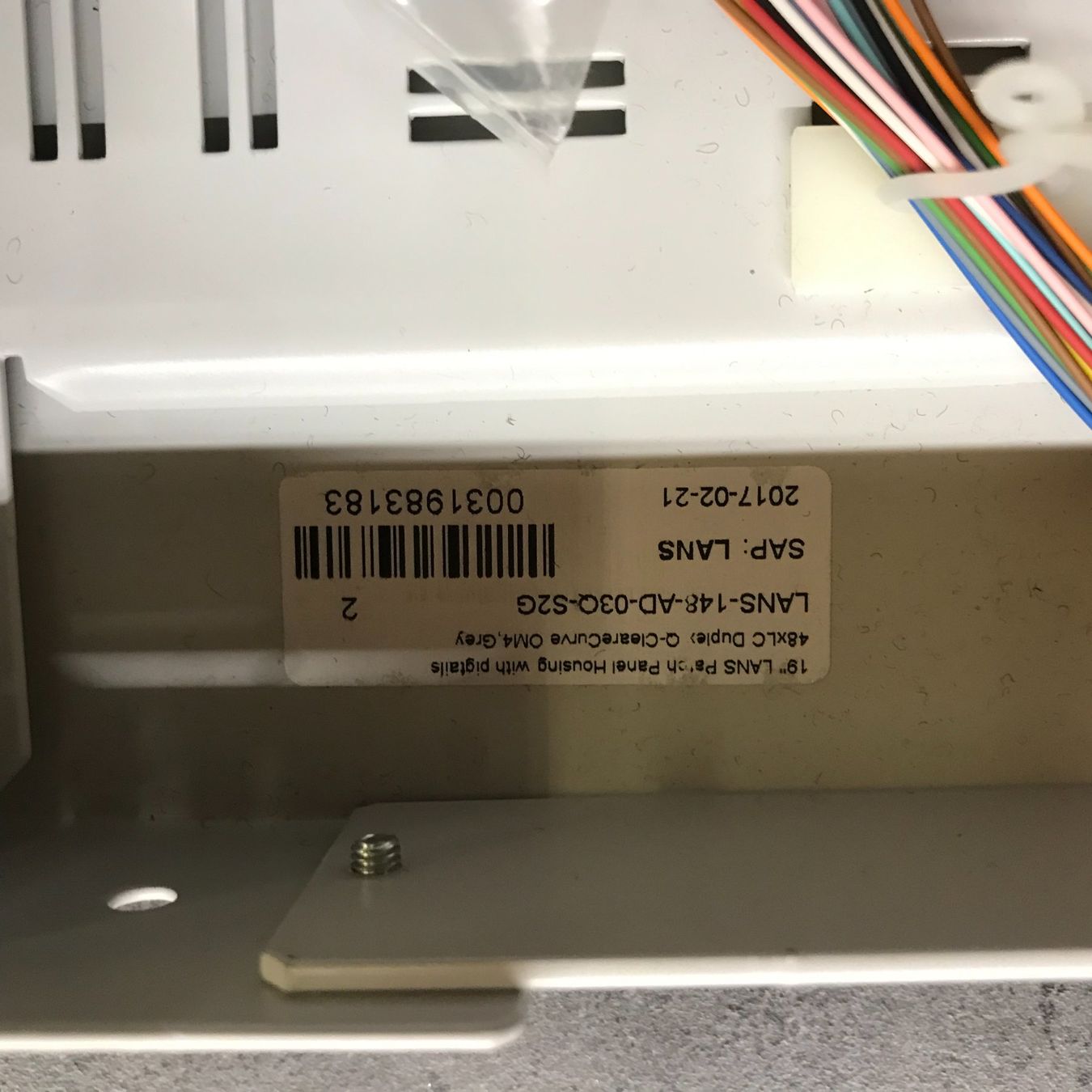 Cavi: Glasfaser-Splice-Panel - LANS 1U LC Duplex OM4 – Nuovo (secondo la descrizione) da Allschwil venduto da Rvogt 3