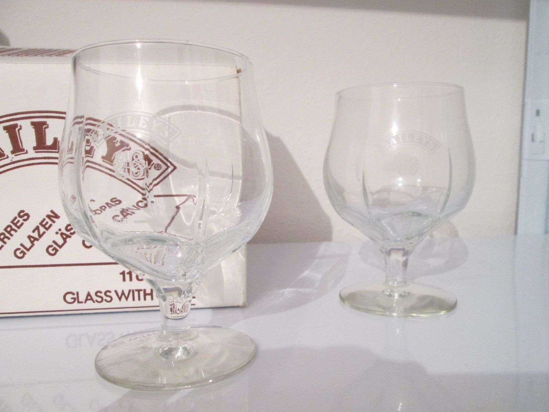 Verres: 6 verres Baileys – Neuf (Voir description) à Neuchâtel par Dualseele 1