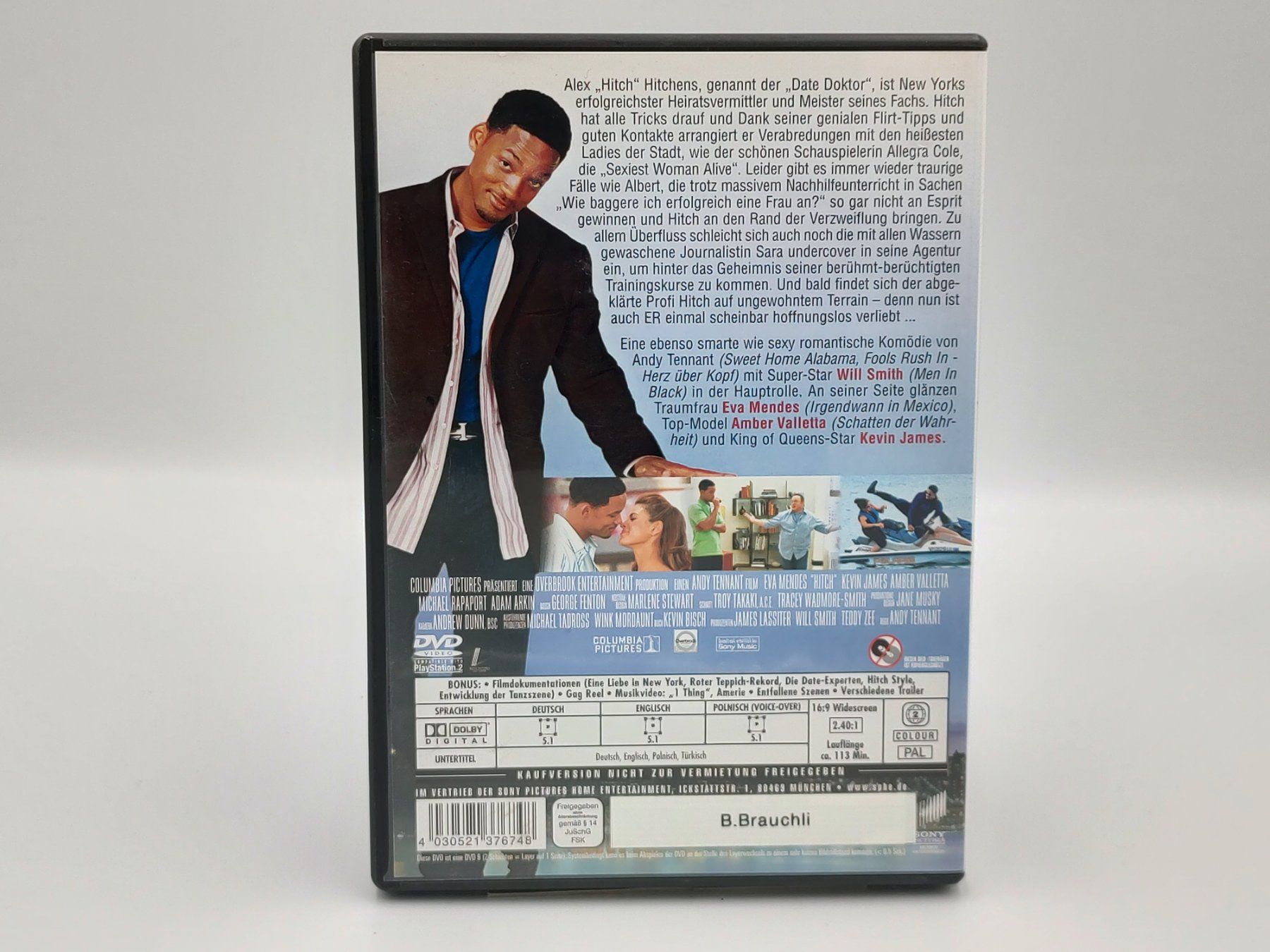 Alle DVDs: HITCH - DER DATE DOKTOR - Versand A-Post nur CHF 2.50! – Gebraucht aus Siblingen von the_92m7 1