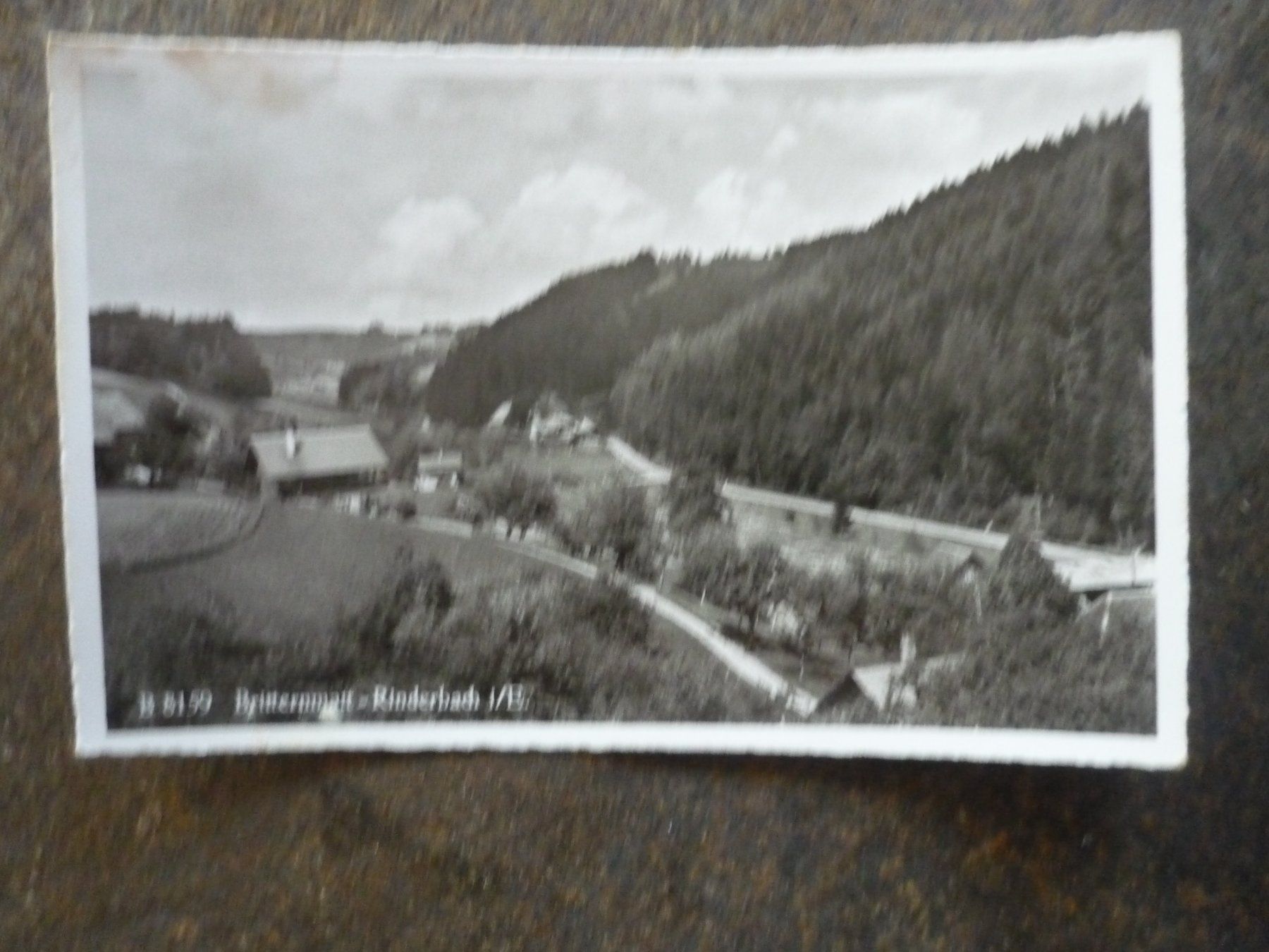 Cartes postales: Alte Ansichtskarte, Britternmatt - Rinderbach 1/IV, 1960 – D'occasion à Langnau i. E. par Laendu7000