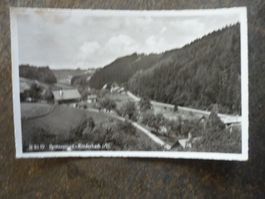 Alte Ansichtskarte, Britternmatt - Rinderbach 1/IV, 1960