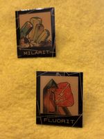 2x Pin Thema MINERALIEN