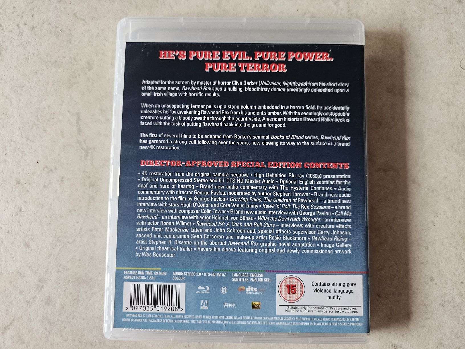 Tutti i DVDs: Rawhead Rex  -  Bluray Edition / !English! – Usato da Schneisingen venduto da backstore24 1