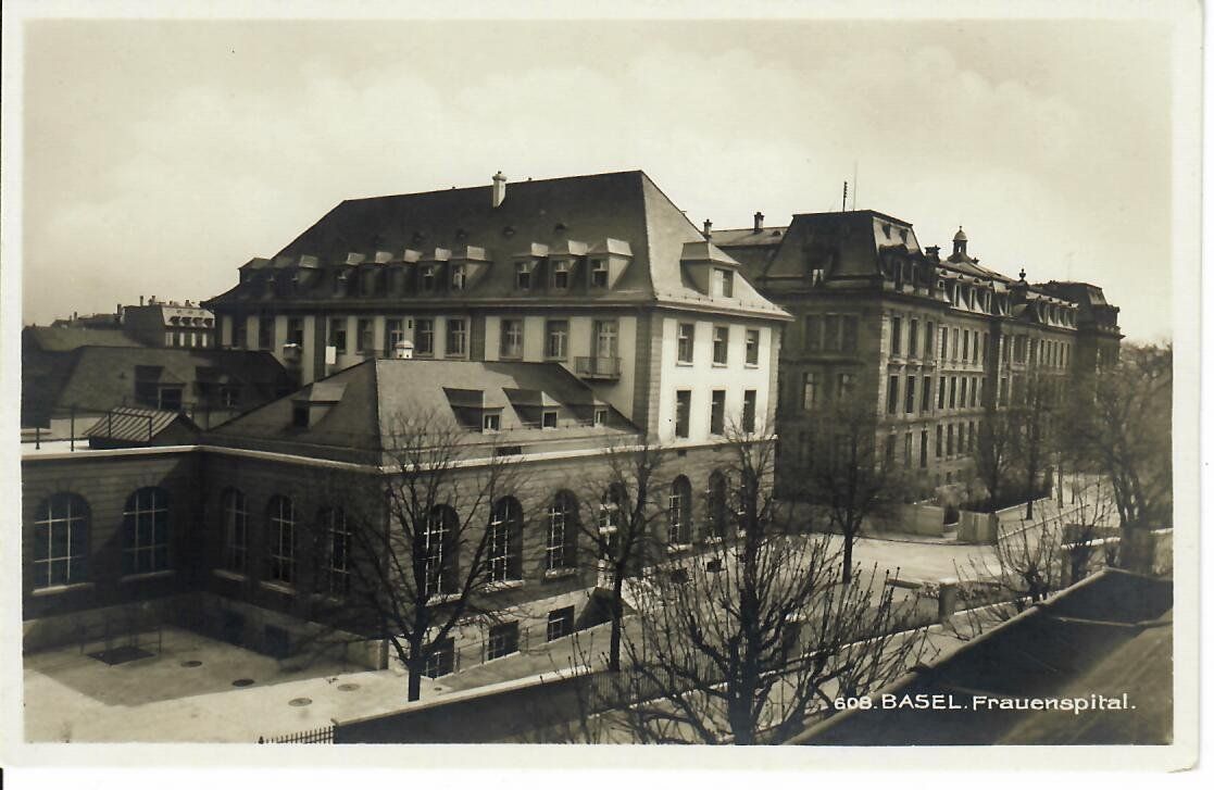 Cartoline postali: Basel Frauenspital – Usato da Hochdorf venduto da Ziegel-16