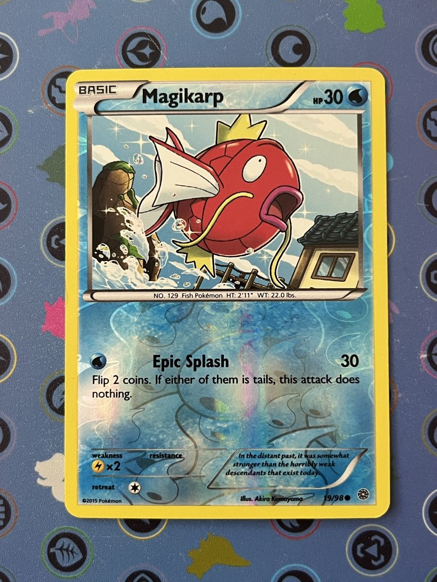 Pokémon Carte collezionabili: Pokémon Magikarp Reverse (2015) – Usato da Le Grand-Saconnex venduto da Koko.hime_