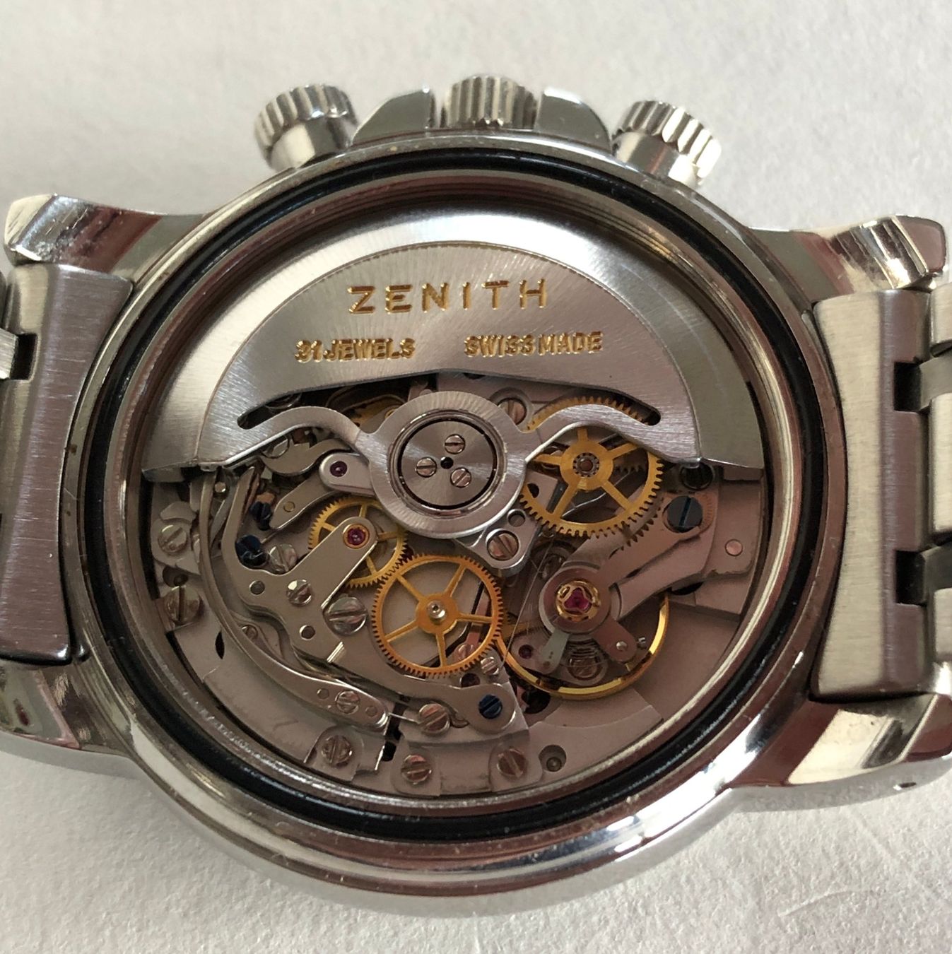 Zenith Orologi: ZENITH El Primero Automatic Date RAINBOW - Ref. 01.0360.40 – Usato da Appenzell venduto da Zimiuno 9