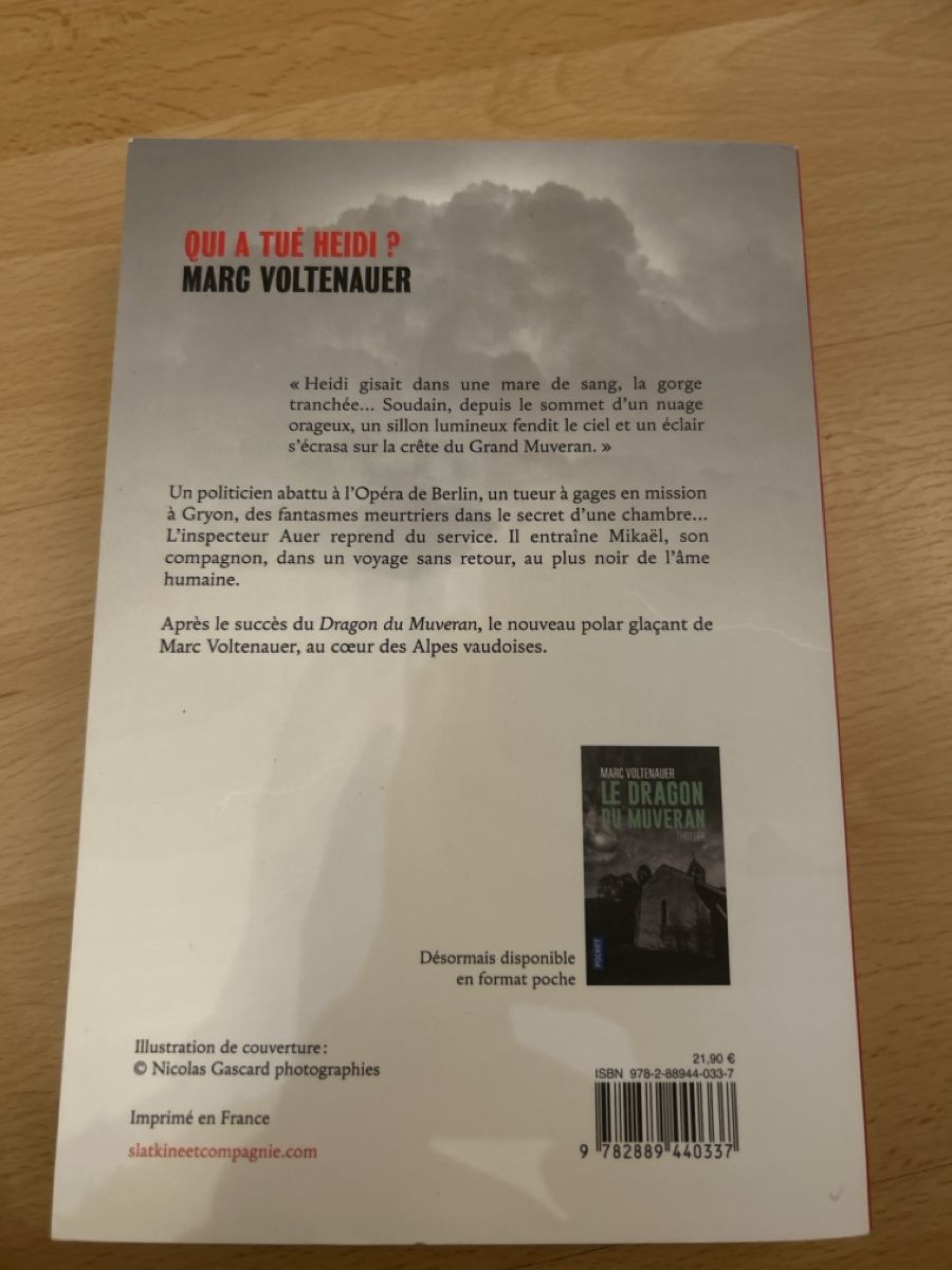 Libri: Qui a tué Heidi ? – Usato da Cugy FR venduto da clemence1101 1