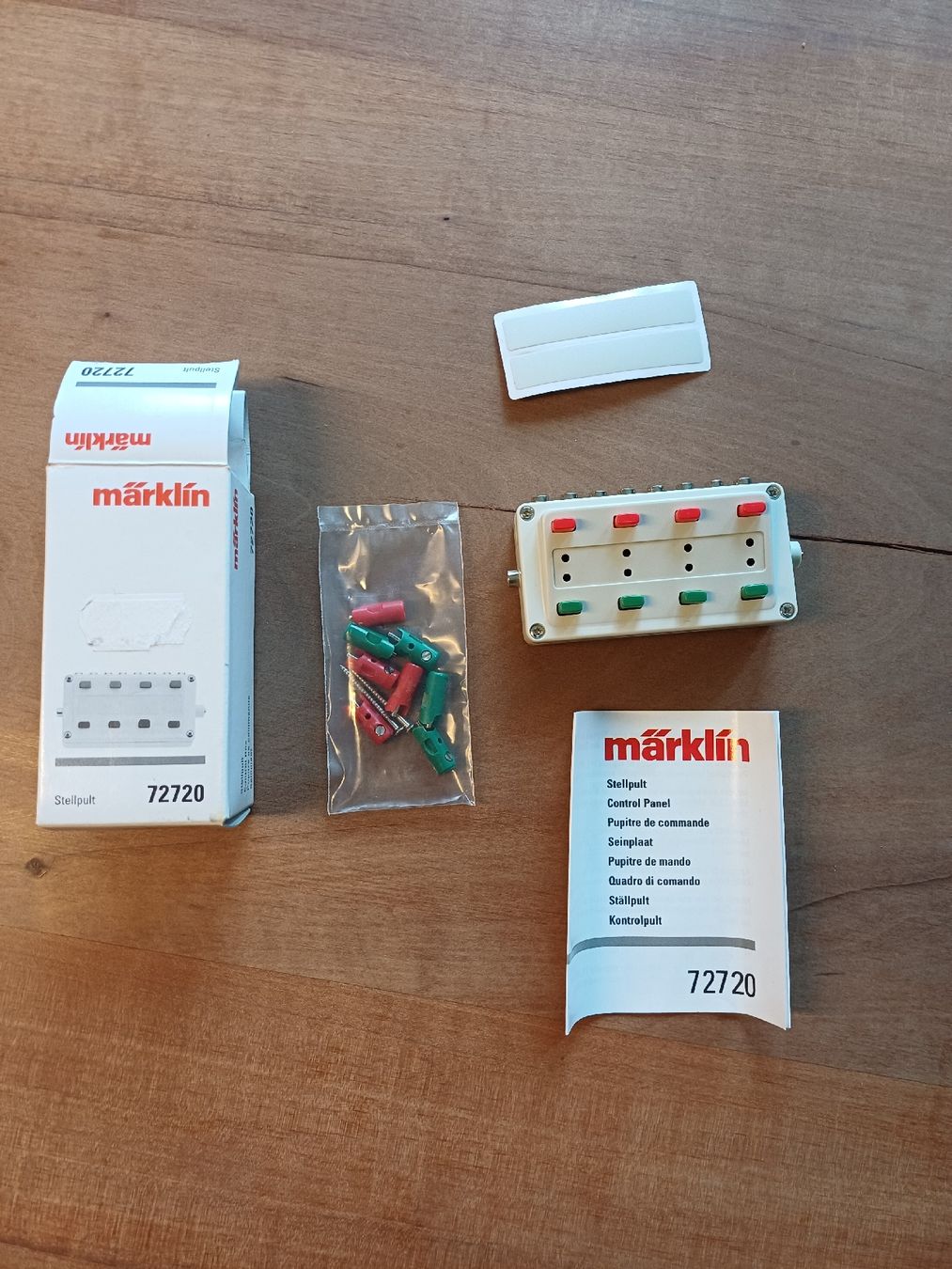 Märklin Modellini di ferrovie: Märklin 72720 Stellpult – Usato da Häggenschwil venduto da LeSaH1 2