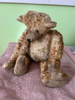 Antiker Teddybär Plüschtier braun guter Zustand