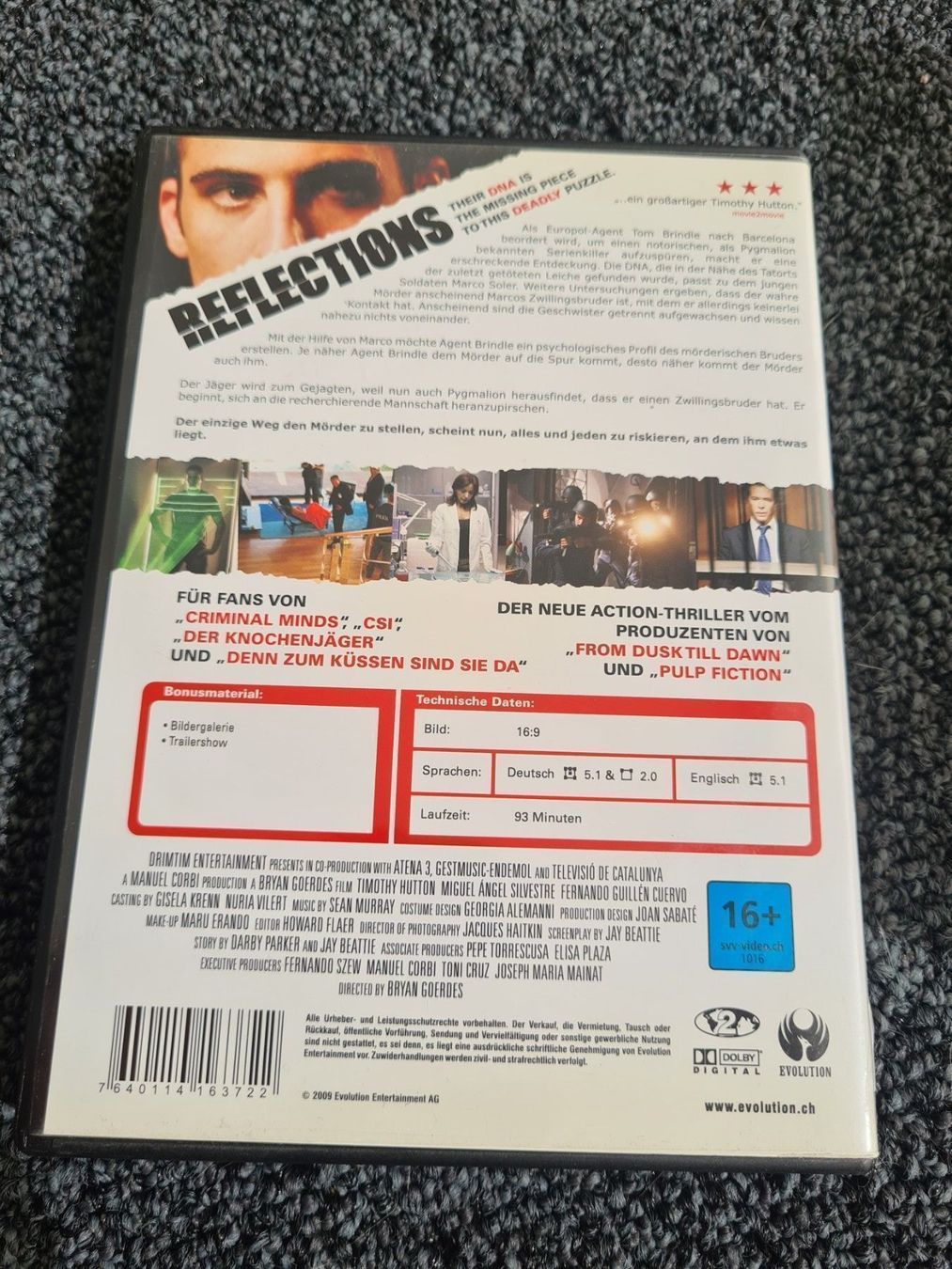 Tutti i DVDs: REFLECTIONS(11154) – Usato da Ruswil venduto da jan_bxl5 1