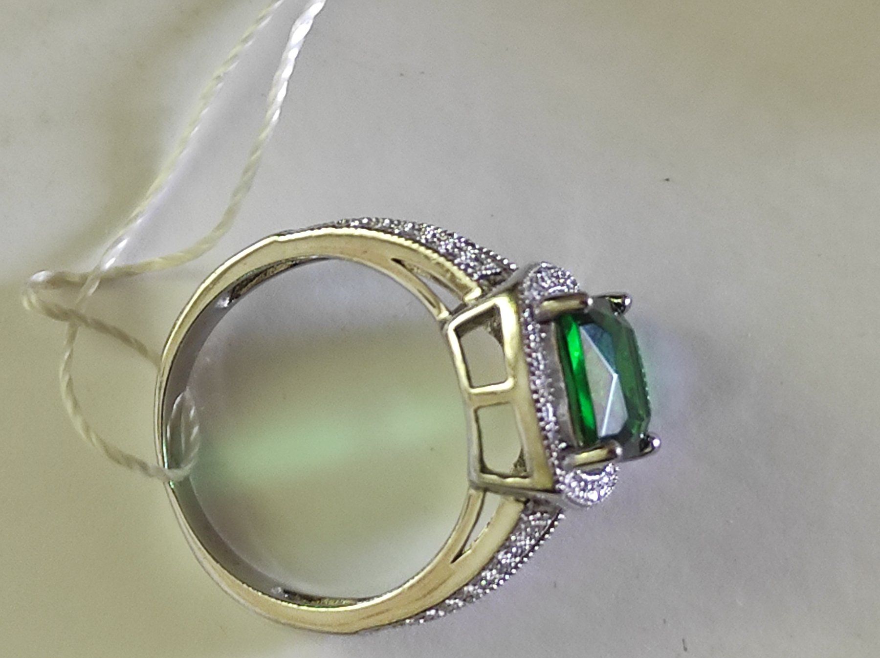 Anelli: Bague en Argent 925 avec des zircons – Nuovo (secondo la descrizione) da Renens VD venduto da cla_7zv5 3
