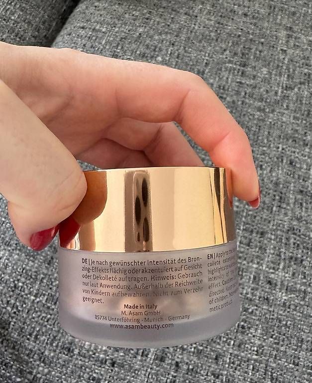 Make-up: M. Asam Bronzing Perlen & Gratis Lip Balm – Usato da Dübendorf venduto da franzi1982 2