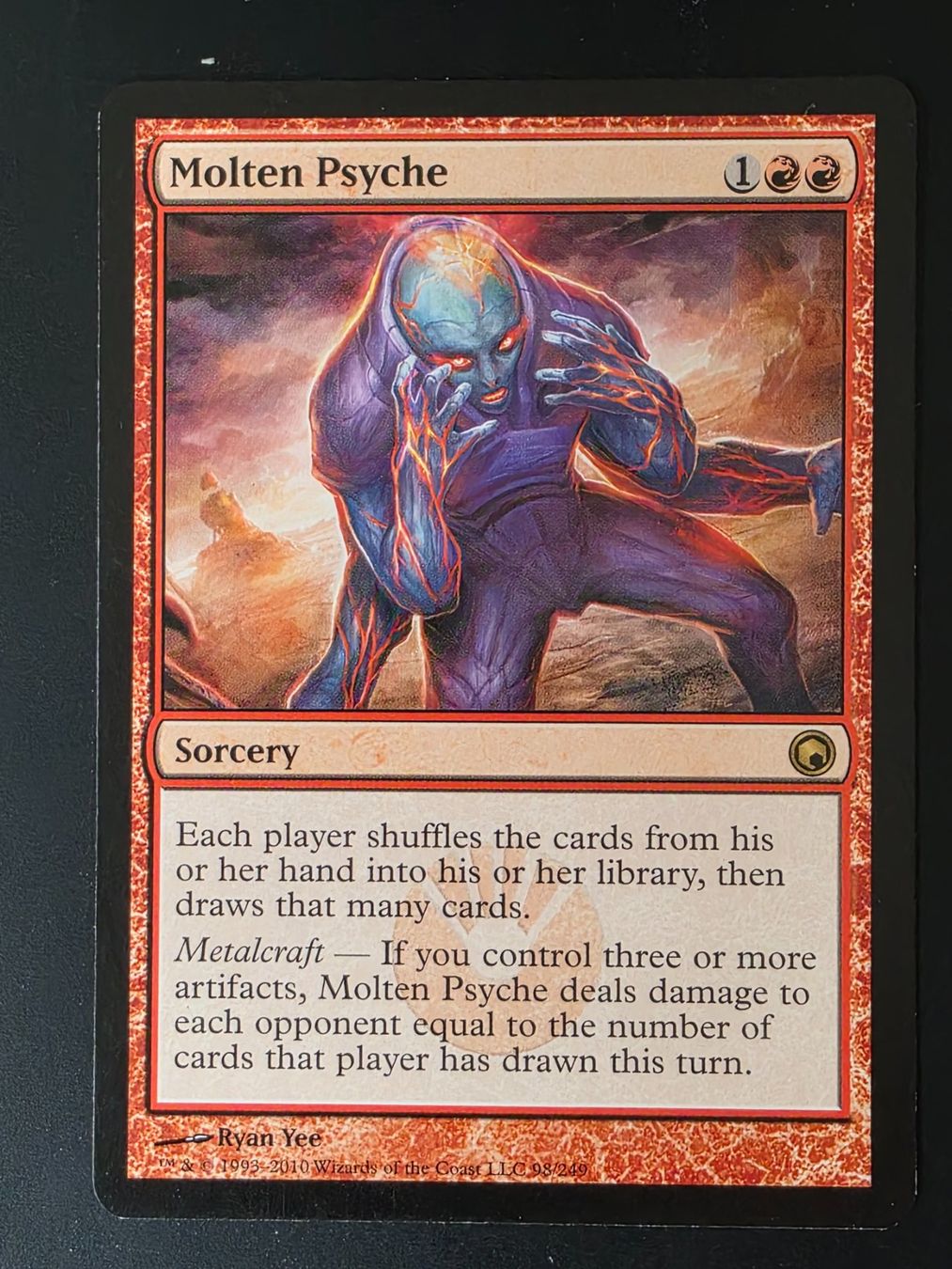 Magic The Gathering Sammelbilder & Trading cards: Molten Psyche - MTG – Gebraucht aus Zürich von Semagets