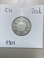 CH - 20 centimes - 1901