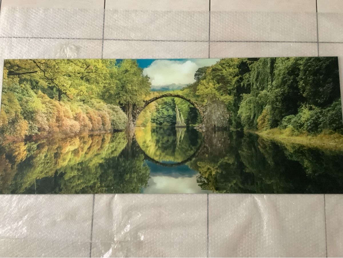 Poster & Bilder: See Glasbild 125 x 50 cm – Gebraucht aus Derendingen von Ulrich1121